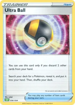 Ultra Ball 「CLV 030/034」「EN」