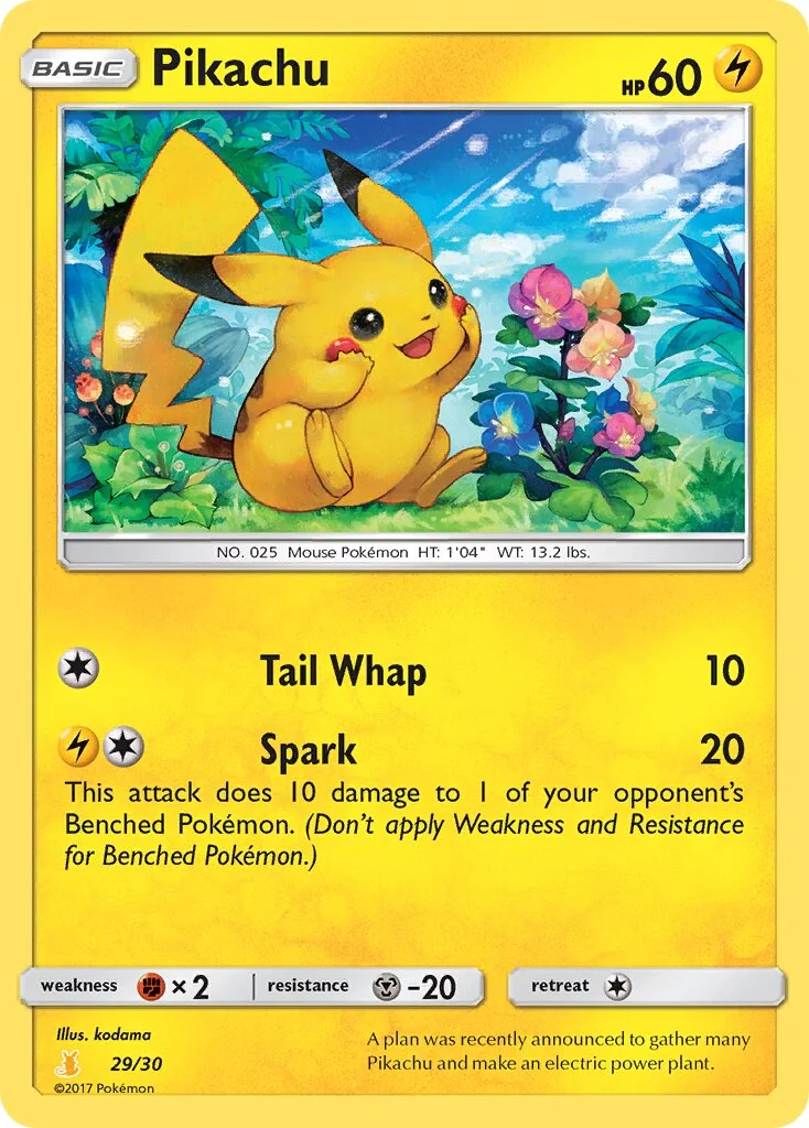 Pikachu 「TK10R 29/30」「EN」