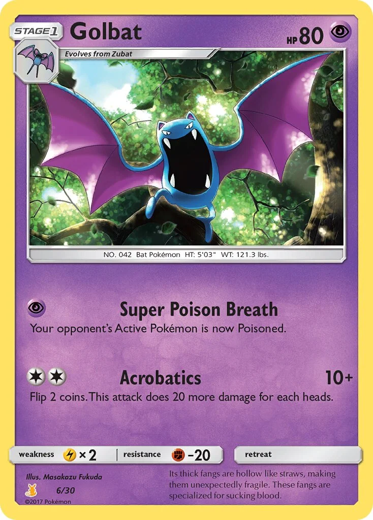 Golbat 「TK10R 6/30」「EN」