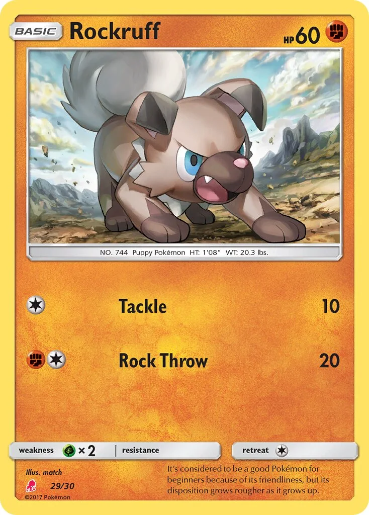 Rockruff 「TK10L 29/30」「EN」