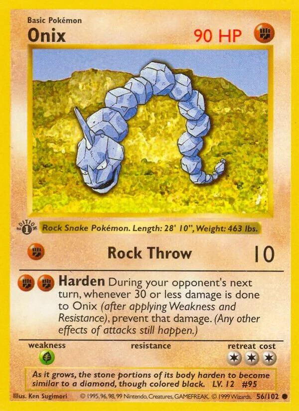 Onix 「TRAINER_DECK_A 56/102」「EN」
