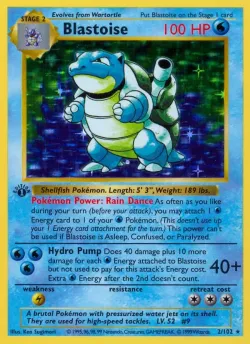 Blastoise 「TRAINER_DECK_B 2/102」「EN」