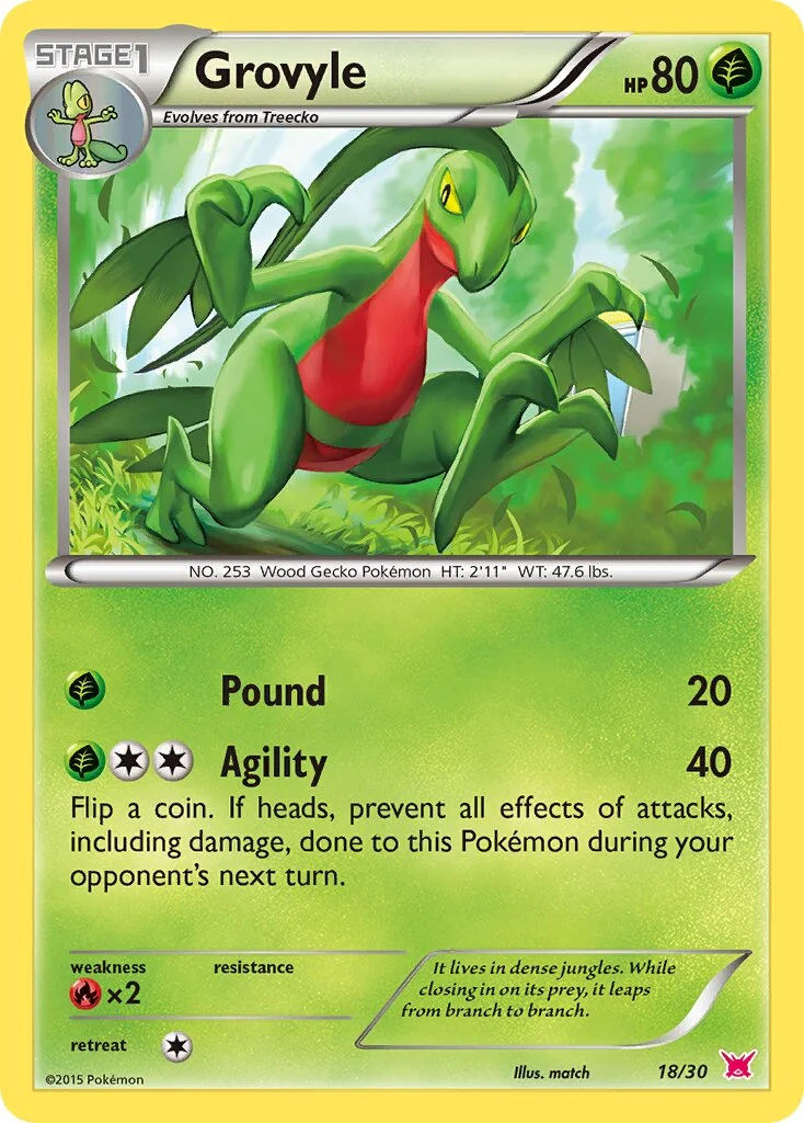 Grovyle 「TK8A 18/30」「EN」