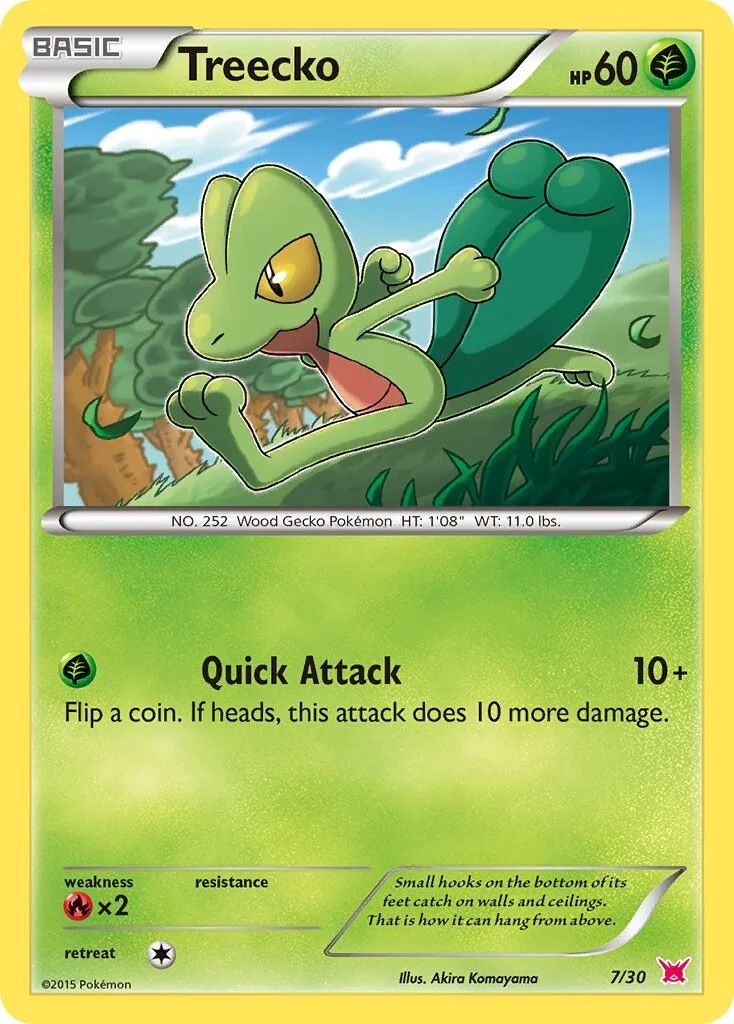 Treecko 「TK8A 7/30」「EN」
