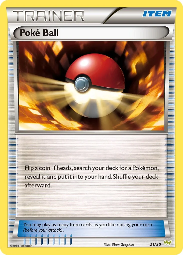 Poké Ball 「TK6N 21/30」「EN」