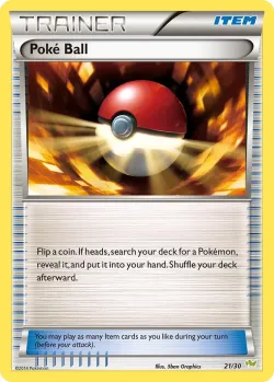 Poké Ball 「TK6N 21/30」「EN」