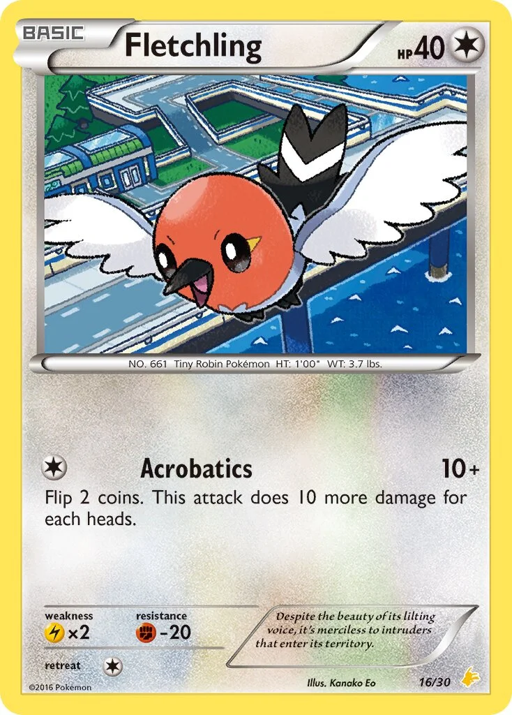 Fletchling 「TK9P 16/30」「EN」