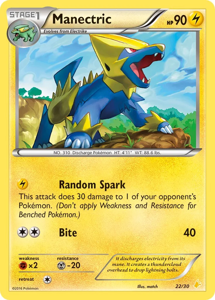 Manectric 「TK9P 22/30」「EN」