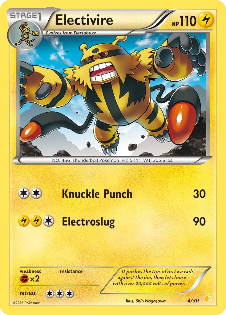 Electivire 「TK9P 4/30」「EN」