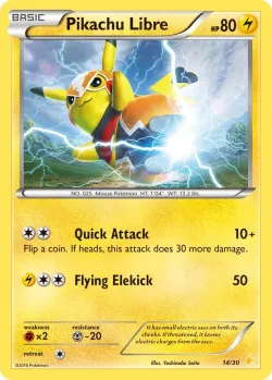 Pikachu Libre 「TK9P 14/30」「EN」