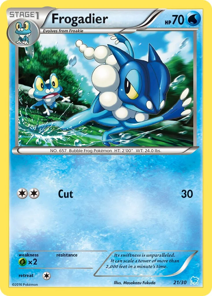 Frogadier 「TK9S 21/30」「EN」