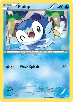Piplup 「TK9S 16/30」「EN」