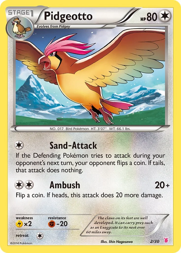 Pidgeotto 「TK7W 2/30」「EN」