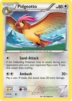 Pidgeotto 「TK7W 2/30」「EN」