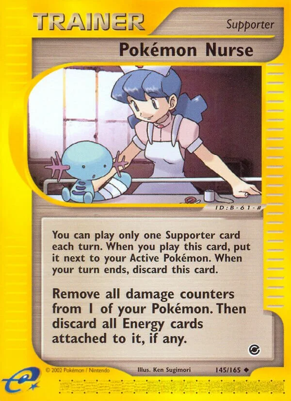 Pokémon Nurse 「WC_DECK_2004_BLAZIKEN_TECH 145/165」「EN」