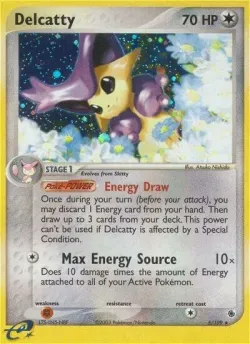 Delcatty 「WC_DECK_2004_BLAZIKEN_TECH 5/109」「EN」