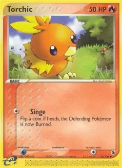 Torchic 「WC_DECK_2004_BLAZIKEN_TECH 74/109」「EN」