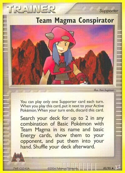 Team Magma Conspirator 「WC_DECK_2004_MAGMA_SPIRIT 82/95」「EN」