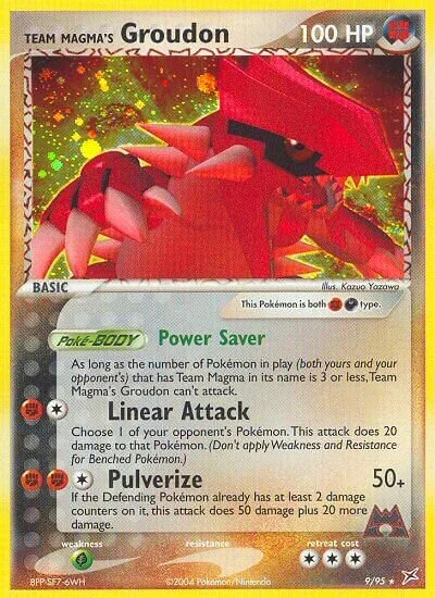 Team Magma's Groudon 「WC_DECK_2004_MAGMA_SPIRIT 9/95」「EN」