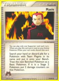 Maxie 「WC_DECK_2004_MAGMA_SPIRIT 73/95」「EN」