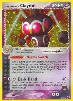 Team Magma's Claydol 「WC_DECK_2004_MAGMA_SPIRIT 8/95」「EN」