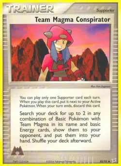 Team Magma Conspirator 「WC_DECK_2004_MAGMA_SPIRIT 82/95」「EN」