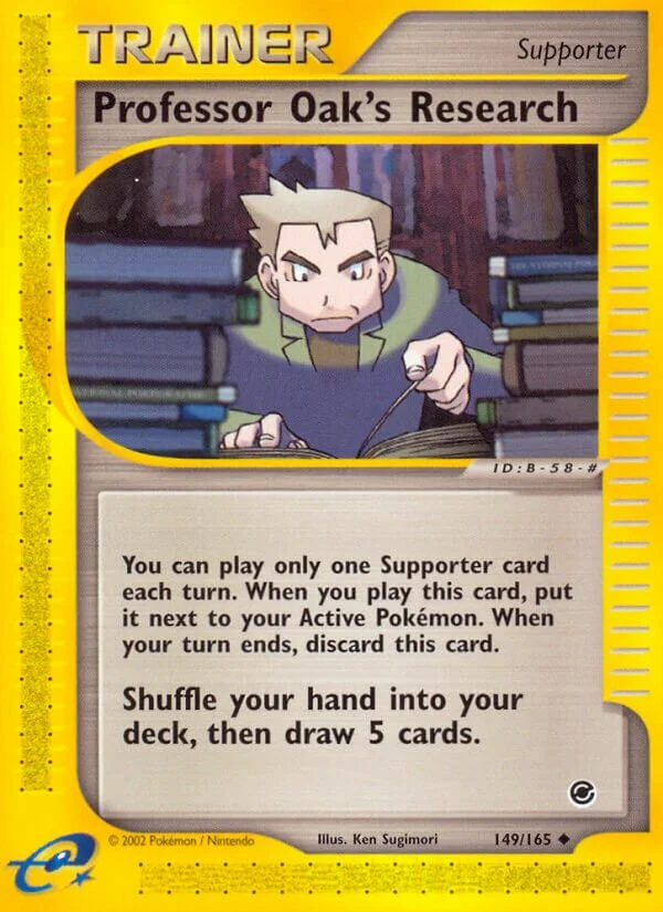Professor Oak's Research 「WC_DECK_2004_ROCKY_BEACH 149/165」「EN」