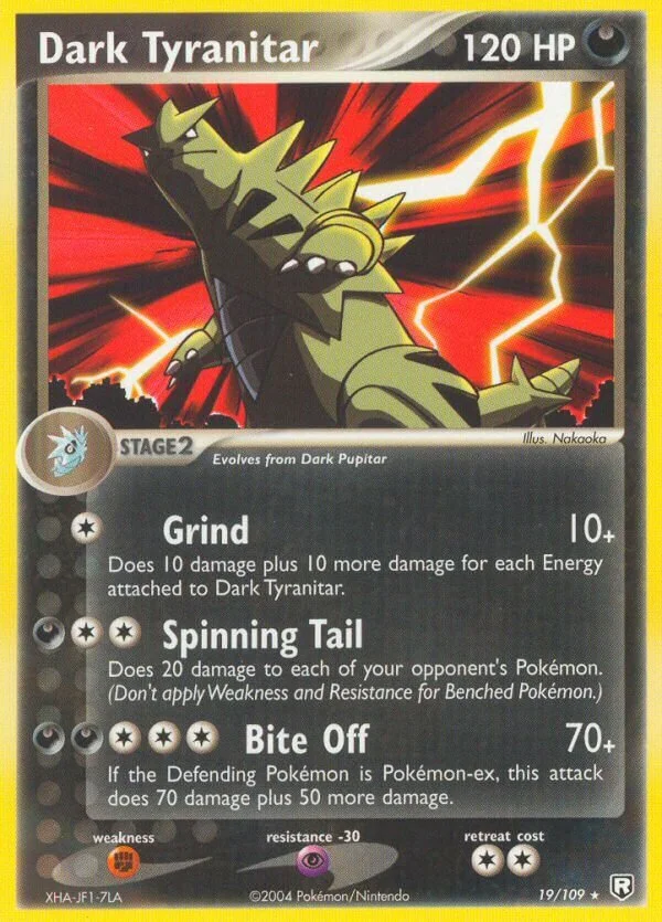 Dark Tyranitar 「WC_DECK_2005_DARK_TYRANITAR 19/109」「EN」