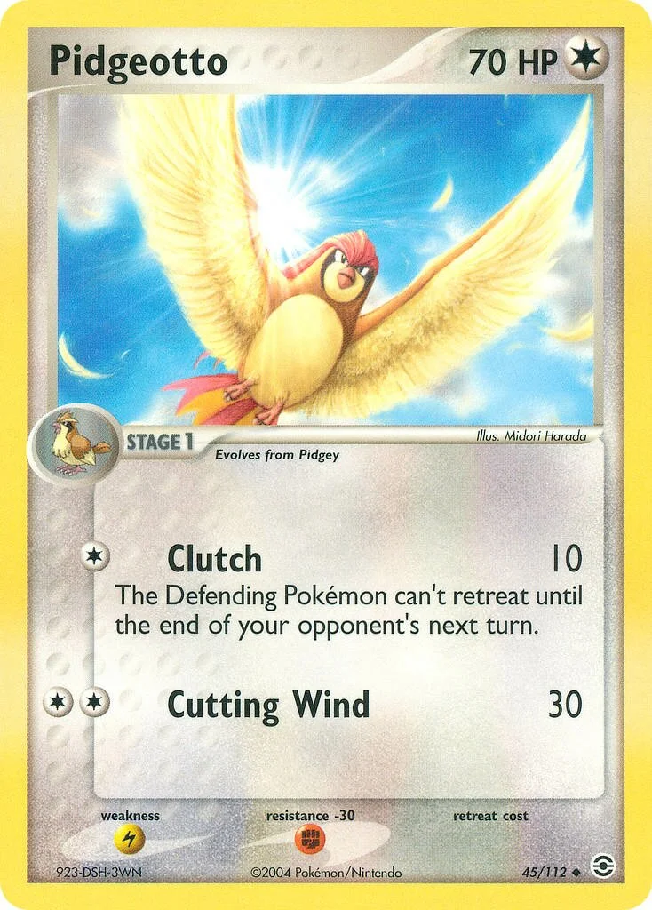 Pidgeotto 「WC_DECK_2005_DARK_TYRANITAR 45/112」「EN」