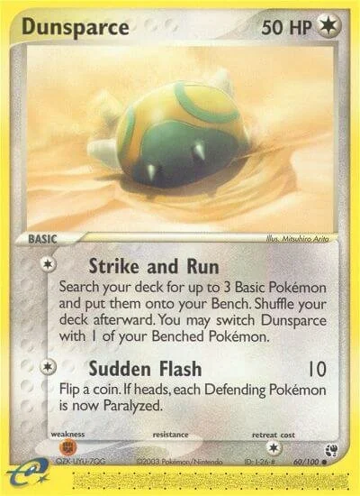 Dunsparce 「WC_DECK_2005_KING_OF_THE_WEST 60/100」「EN」