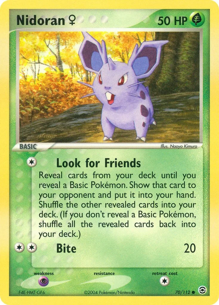 Nidoran ♀ 「WC_DECK_2005_QUEENDOM 70/112」「EN」