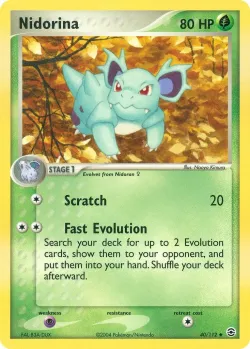 Nidorina 「WC_DECK_2005_QUEENDOM 40/112」「EN」