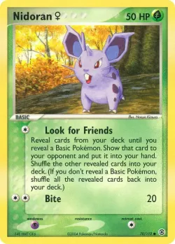 Nidoran ♀ 「WC_DECK_2005_QUEENDOM 70/112」「EN」