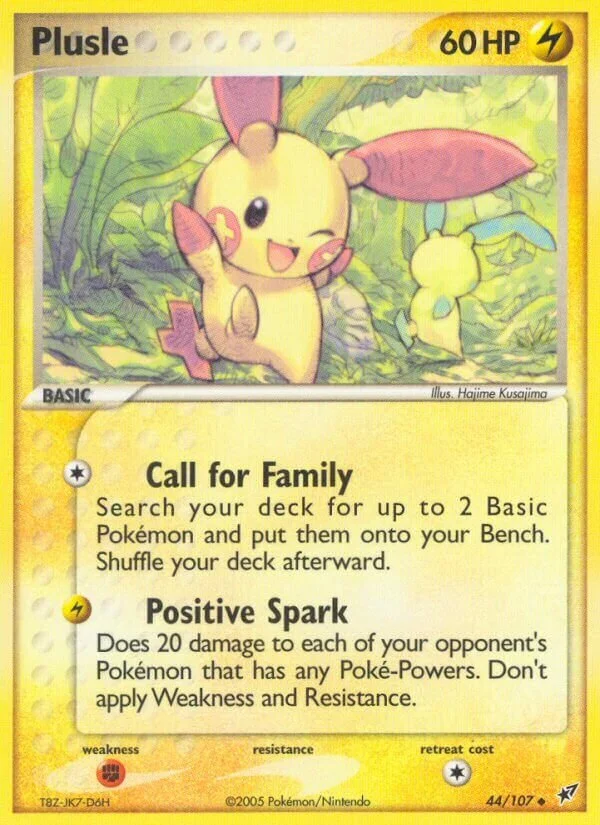 Plusle 「WC_DECK_2006_B-L-S 44/107」「EN」