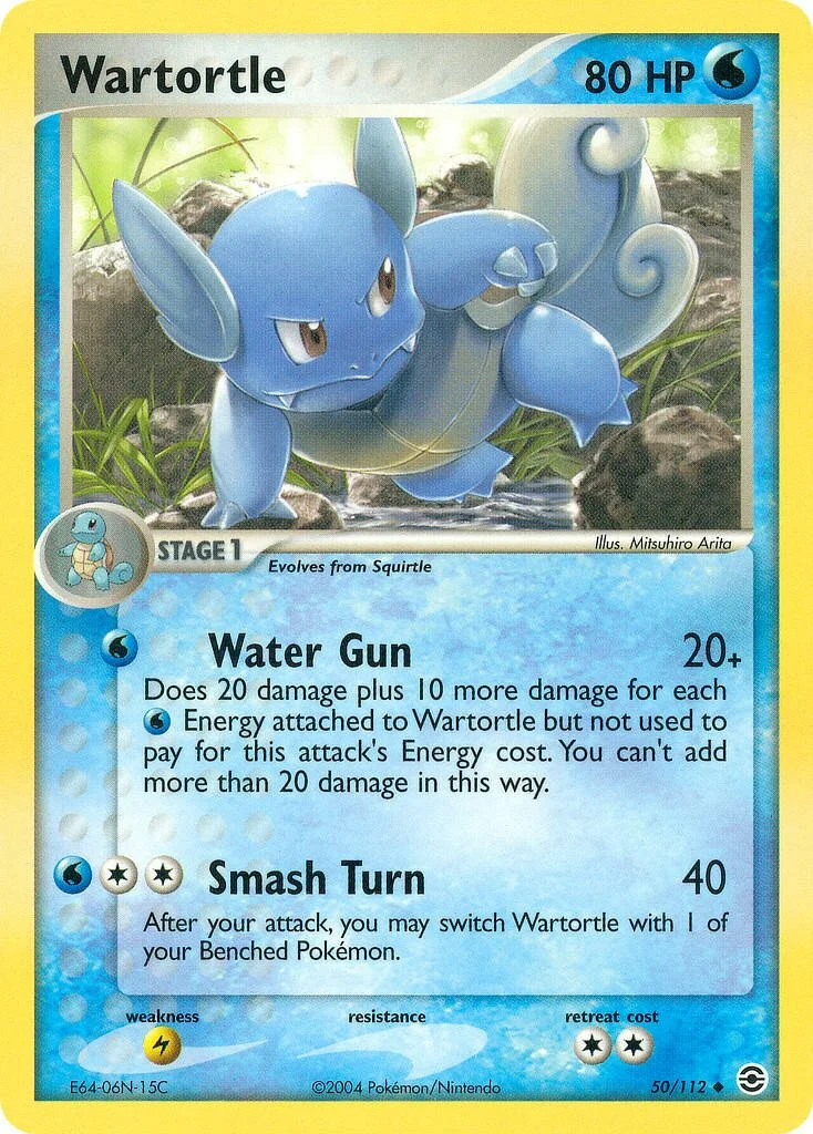 Wartortle 「WC_DECK_2006_B-L-S 50/112」「EN」