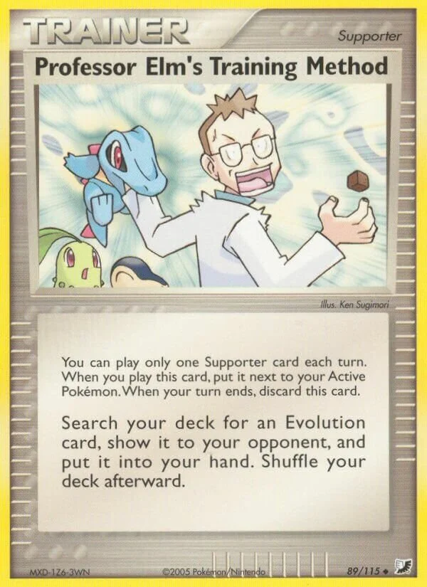 Professor Elm's Training Method 「WC_DECK_2006_B-L-S 89/115」「EN」