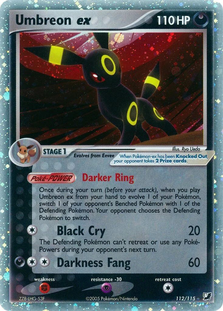 Umbreon ex 「WC_DECK_2006_EEVEELUTIONS 112/115」「EN」