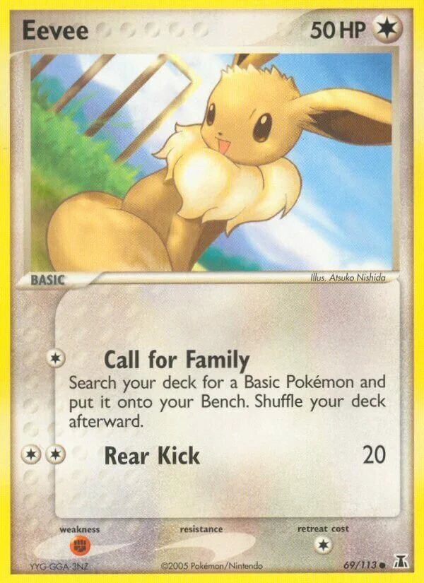 Eevee 「WC_DECK_2006_EEVEELUTIONS 69/113」「EN」