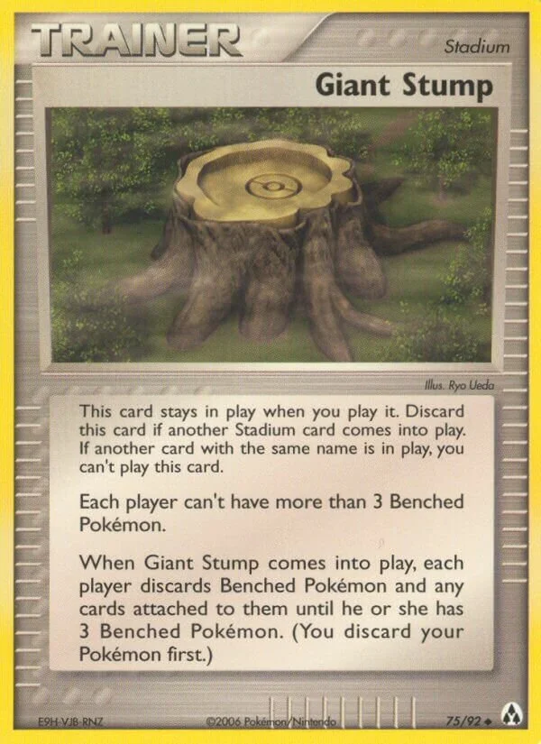 Giant Stump 「WC_DECK_2006_EEVEELUTIONS 75/92」「EN」