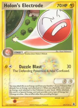 Holon's Electrode 「WC_DECK_2006_EEVEELUTIONS 21/113」「EN」