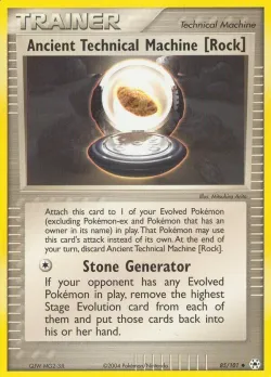 Ancient Technical Machine 「Rock」「WC_DECK_2006_EEVEELUTIONS 85/101」「EN」