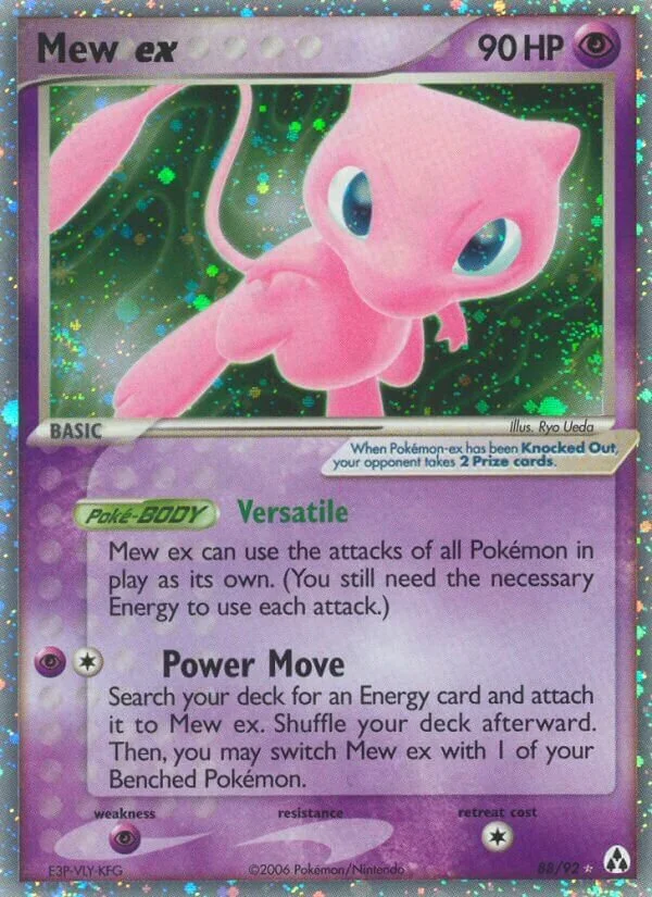 Mew ex 「WC_DECK_2006_MEWTRICK 88/92」「EN」