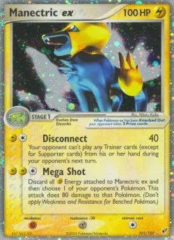 Manectric ex 「WC_DECK_2006_MEWTRICK 101/107」「EN」