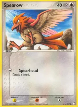 Spearow 「WC_DECK_2007_FLYVEES 61/100」「EN」
