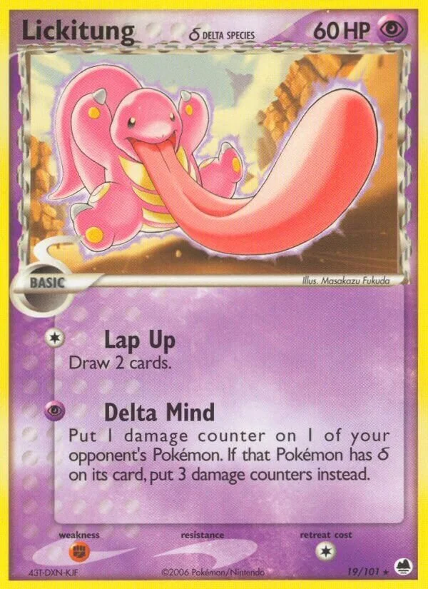 Lickitung 「WC_DECK_2007_LEGENDARY_ASCENT 19/101」「EN」