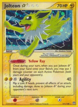 Jolteon ☆ 「WC_DECK_2007_LEGENDARY_ASCENT 101/108」「EN」