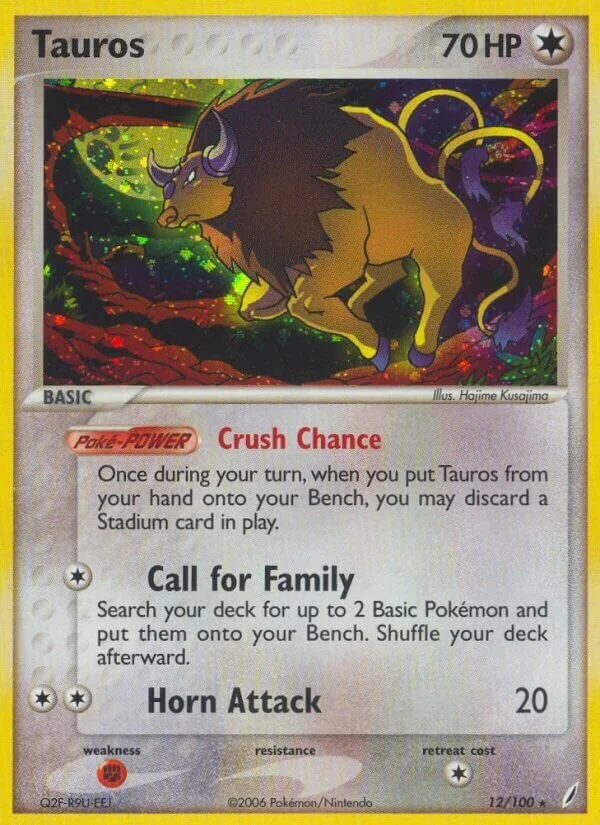 Tauros 「WC_DECK_2008_EMPOTECH 12/100」「EN」