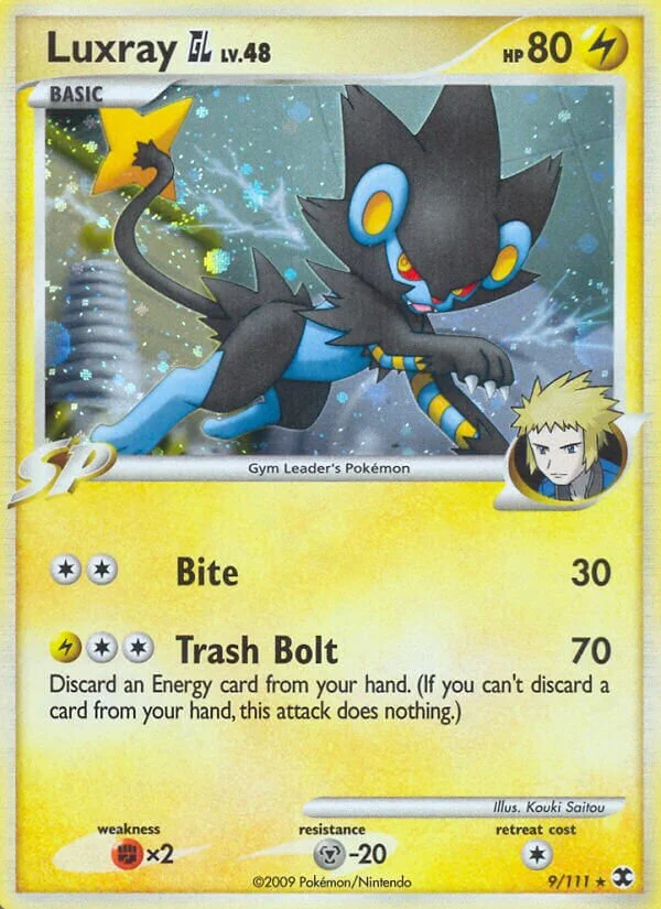 Luxray GL 「WC_DECK_2009_LUXDRILL 9/111」「EN」