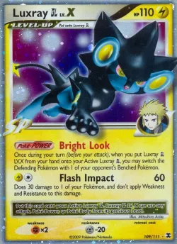 Luxray GL LV.X 「WC_DECK_2009_LUXDRILL 109/111」「EN」