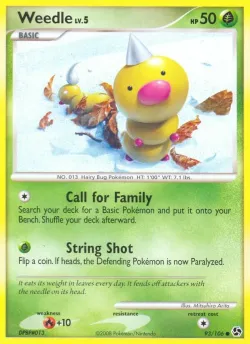 Weedle 「WC_DECK_2009_LUXDRILL 93/106」「EN」